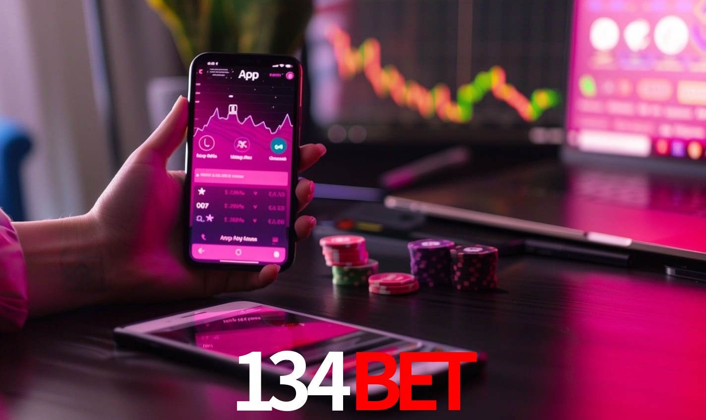 Recursos Exclusivos do App 134BET - Modo Offline, Login Biométrico